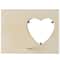 8.5" x 6.5" Wood Frame with Heart Opening by Make Market®